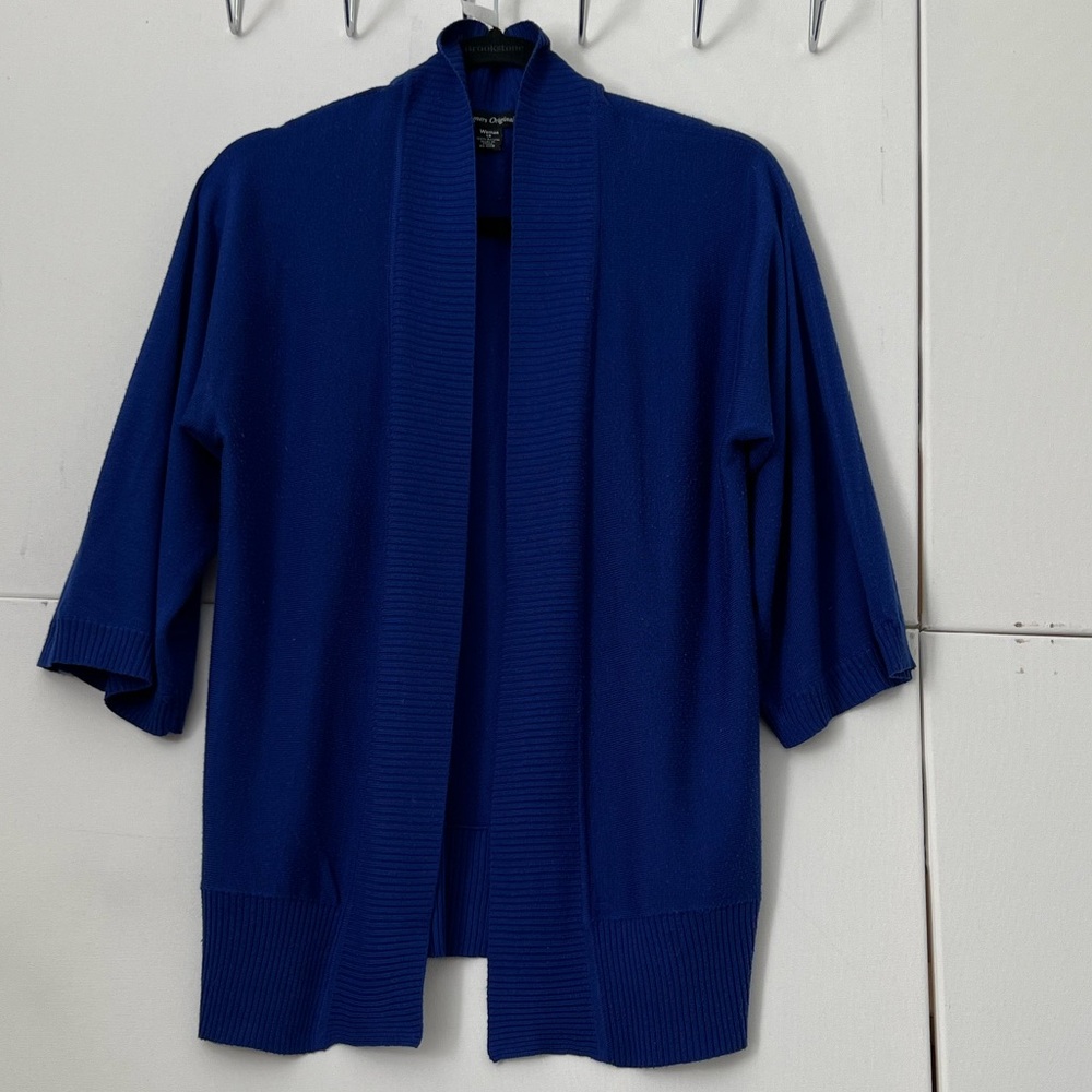 Designers Originals Royal Blue Cardigan